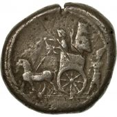 Monnaie, Phnicie, Baalillem II, Dishekel, 401-366 BC, Sidon, TB, Argent