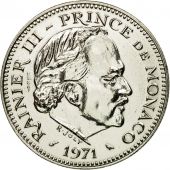 Monnaie, Monaco, Rainier III, 5 Francs, 1971, Paris, ESSAI, FDC, Copper-nickel