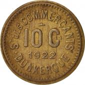 France, 10 Centimes, 1922, Brass, Elie:10.8
