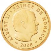 Monaco, 20 Euro, 2008, FDC, Or, Gadoury:4, KM:198