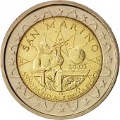 San Marino, 2 Euro, 2005, Rome, Bi-Metallic, KM:469