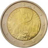 San Marino, 2 Euro, 2007, Bi-Metallic, KM:481