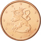 Finlande, 5 Euro Cent, 2010, Copper Plated Steel, KM:100