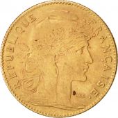 France, Marianne, 10 Francs, 1906, Paris, Gold, KM:846, Gadoury:1017