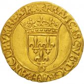 France, Franois I, Ecu dor, 1541, Lyons, Gold, Duplessy:889
