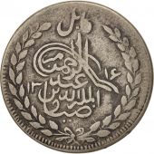 Afghanistan, Abdur Rahman, Rupee, 1898, Kabul, Silver, KM:819.2