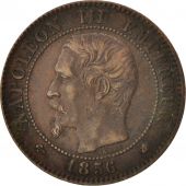 France, Napoleon III, 2 Centimes, 1856, Bordeaux, KM:776.5