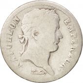 France, Napolon I, 1/2 Franc, 1813, La Rochelle, B+, Argent, Gadoury:399