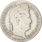 France, Louis-Philippe, 1/2 Franc, 1840, Bordeaux, VG(8-10), Silver, KM:741.7