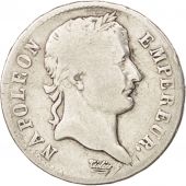 France, Napolon I, Franc, 1808, Lyon, B+, Argent, KM:682.4, Gadoury:446