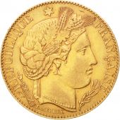 France, Crs, 10 Francs, 1896, Paris, TTB, Or, KM:830, Gadoury:1016