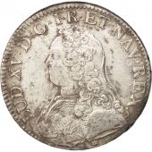 France, Louis XV, cu aux branches dolivier, 1728, Caen, AU(50-53), KM:486.5