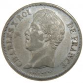 Charles X, 5 Francs Second Type with modified face