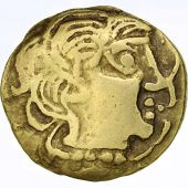 Bituriges, Stater, EF(40-45), Gold, Delestr:3399