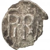 France, Pepin I le Bref, Denarius, Saint-Martin de Tours, VF(30-35), Silver