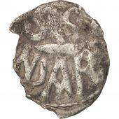 France, Pepin I le Bref, Denarius, Saint-Martin de Tours, VF(30-35), Silver