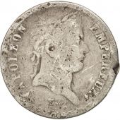 France, Napolon I, 1/2 Franc, 1812, Paris, B+, Argent, KM:691.1, Gadoury:399