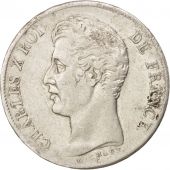 France, Charles X, Franc, 1827, Nantes, TTB+, Argent, KM:724.12, Gadoury:450