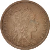 France, Dupuis, 2 Centimes, 1913, Paris, AU(50-53), Bronze, KM:841