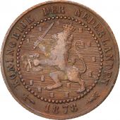 Netherlands, William III, Cent, 1878, VF(30-35), Bronze, KM:107.1