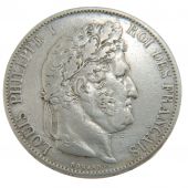 Louis Philippe Ier, 5 Francs Second Type