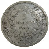 II nd Republic, 5 Francs Hercule