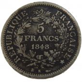 II nd Republic, 5 Francs Hercule
