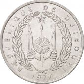 Djibouti, 5 Francs, 1977, Paris, SPL, Aluminum, KM:22