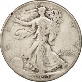 tats-Unis, Walking Liberty Half Dollar, 1944, Philadelphia, TB, KM:142