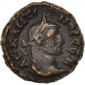 Diocletien, Ttradrachme, An 8, Alexandria, TTB, Billon, Milne:5018