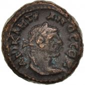 Diocletien, Ttradrachme, An 8, Alexandria, TTB, Billon, Milne:5014