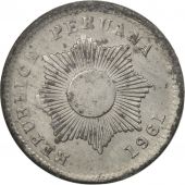 Peru, Centavo, 1961/51, AU(50-53), Zinc, KM:227
