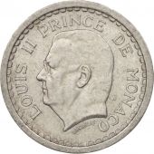 Monaco, Louis II, Franc, 1943, AU(50-53), Aluminum, KM:120, Gadoury:MC131