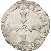 France, Henri IV, 1/4 Ecu, 1605, Bordeaux, TB+, Argent, Sombart:4686