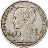 Madagascar, 5 Francs, 1953, Paris, TTB, Aluminium, KM:5