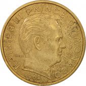 Monaco, Rainier III, 50 Centimes, 1962, EF(40-45), Aluminum-Bronze, KM:144