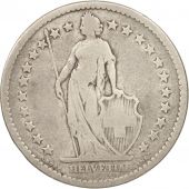 Switzerland, 2 Francs, 1878, Bern, VF(20-25), Silver, KM:21
