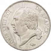 France, Louis XVIII, 5 Francs, 1822, Lille, SUP, Argent, KM:711.13, Gadoury:614