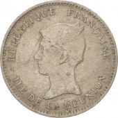 Runion, 50 Centimes, 1896, TB, Copper-nickel, KM:4, Lecompte:41