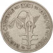 West African States, 100 Francs, 1967, TB+, Nickel, KM:4