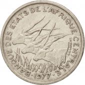 Central African States, 50 Francs, 1977, Paris, EF(40-45), Nickel, KM:11