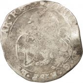 Spanish Netherlands, BRABANT, Escalin, 1623, Antwerp, VG(8-10), Silver, KM:52.1