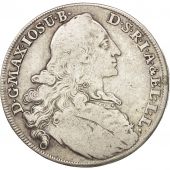 German States, BAVARIA, Maximilian III, Josef, Thaler, 1770, Munich, VF(20-25)