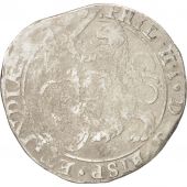 Spanish Netherlands, BRABANT, Escalin, 1622, Antwerp, F(12-15), Silver, KM:52.1