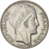 France, Turin, 20 Francs, 1936, Paris, EF(40-45), Silver, KM:879, Gadoury:852