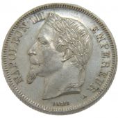 Second Empire, 2 Francs Napolon III Laureate Head