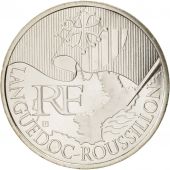 France, 10 Euro Languedoc-Roussillon, 2010, FDC, Argent, KM:1659