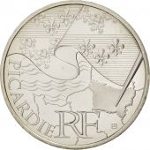 France, 10 Euro Picardie, 2010, FDC, Argent, KM:1666
