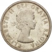 Canada, Elizabeth II, Dollar, 1963, Royal Canadian Mint, Ottawa, AU(55-58)