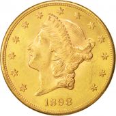 United States, Liberty Head, $20, Double Eagle, 1898, San Francisco, KM:74.3